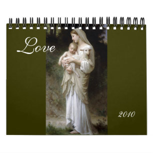 Liebe, Bouguereau 2010 Kalender
