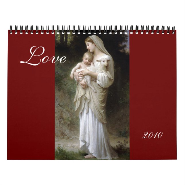 Liebe, Bouguereau 2010 Kalender (Titelbild)