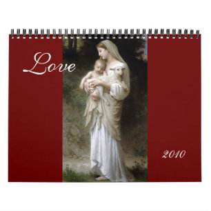 Liebe, Bouguereau 2010 Kalender