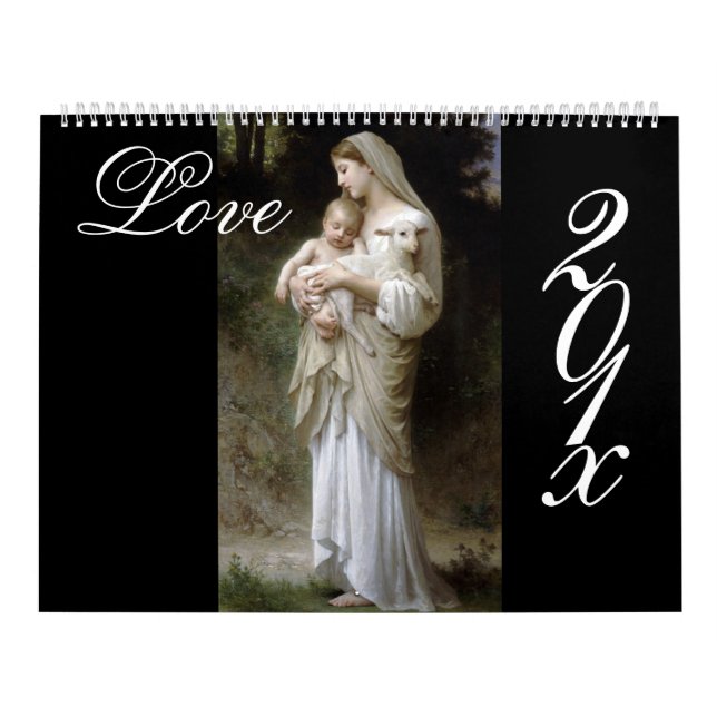 Liebe, Bouguereau DIY-Kalender Kalender (Titelbild)