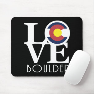 LIEBE Boulder Colorado Mousepad