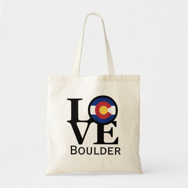 LIEBE Boulder Colorado Tasche (Vorne)