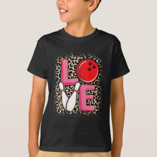 Liebe Bowling Niedlich Bowling Girls Bowler T-Shirt
