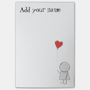 Liebe Boy Post-it Klebezettel