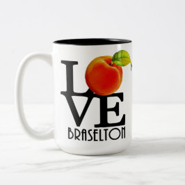 LIEBE Braselton Georgia 15oz Zweifarbige Tasse