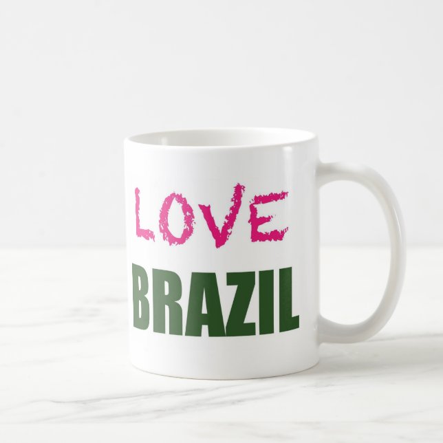 Liebe Brasilien Tasse (Rechts)