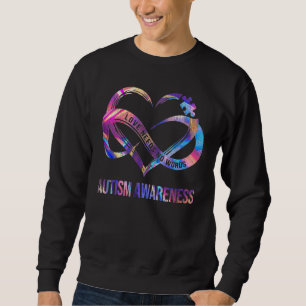 Liebe braucht keine Worte Autismus Bewusstsein Aut Sweatshirt