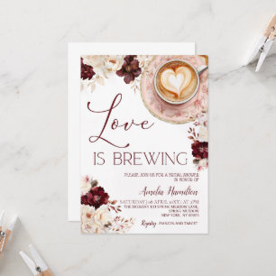 Liebe Brauen Braut Dusche Einladung, Liebe ist Einladung