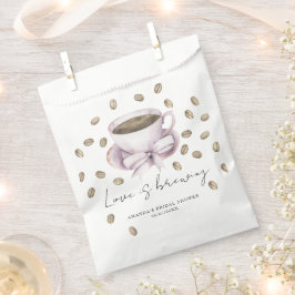 Liebe braut Bow Coffee Brautparty Geschenktütchen