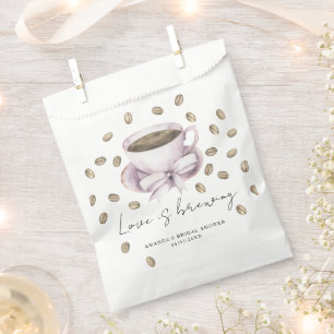 Liebe braut Bow Coffee Brautparty Geschenktütchen