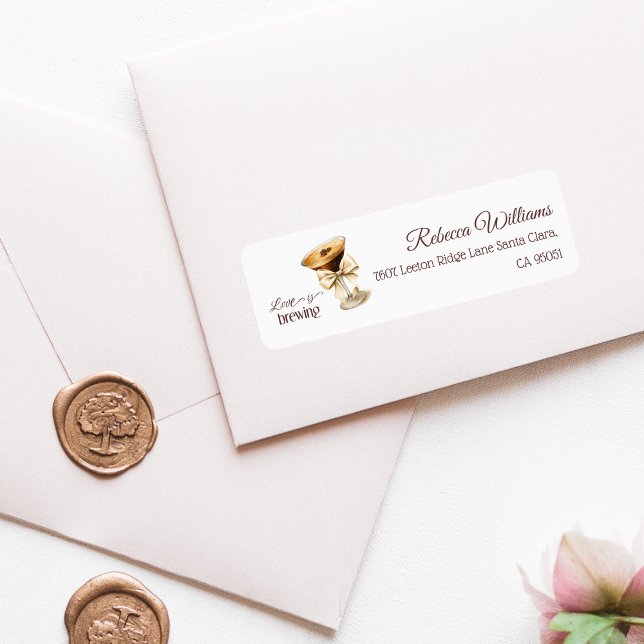 Liebe Braut Bow Espresso Martini Brautparty (Von Creator hochgeladen)