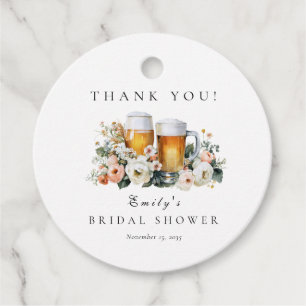 Liebe Braut Brause Hochzeitsshower Geschenkanhänger