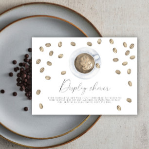 Liebe braut Brautparty Display Dusche Begleitkarte