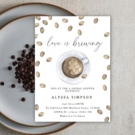 Liebe braut Brautparty Einladung