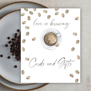 Liebe braut Brautparty Karten und Geschenke Poster