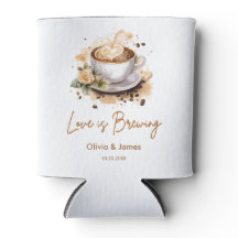 Liebe braut Brautschau Hochzeit mit braunem Kaffee