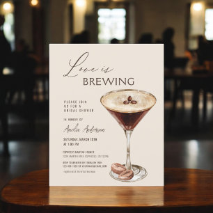 Liebe Braut Espresso Martini Brautparty