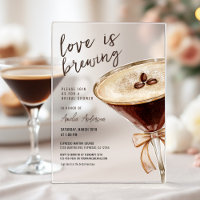 Liebe Braut Espresso Martini Brautparty
