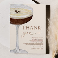 Liebe Braut Expresso Martini Brautparty