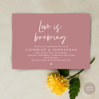 Liebe Braut, Hochzeit Probe Dinner Invitati
