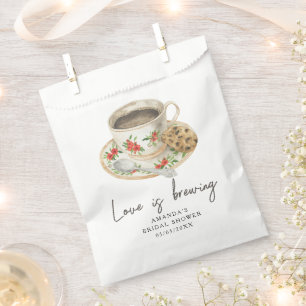 Liebe braut Kaffee Brautparty Geschenktütchen