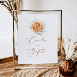 Liebe braut Karten und Geschenke Poster