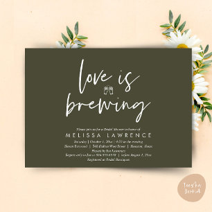 Liebe braut, Perfect Brautparty Bier Party Einladung