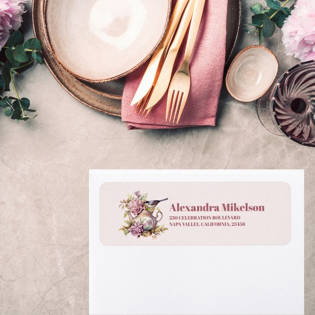 Liebe Braut Tee Party Brautparty Etikett (Von Creator hochgeladen)