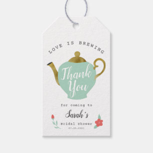 Liebe Braut Tee Party Brautparty Gefallen Tag Geschenkanhänger