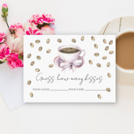 Liebe braut Wie viele Küsse Brautspiel Begleitkarte