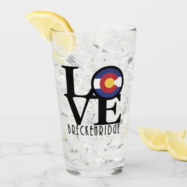 LIEBE Breckenridge Glas (Vorderseite Ice)