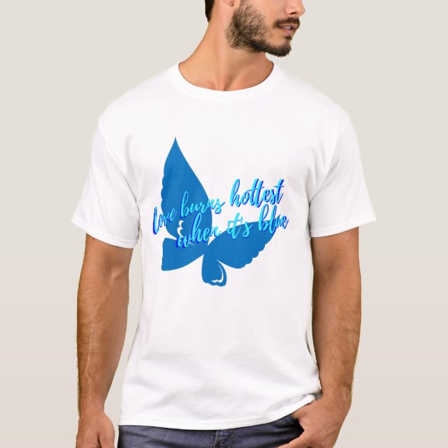 Liebe brennt  T-Shirt (Vorderseite)