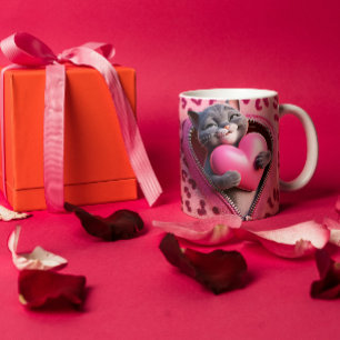 Liebe Brew: Valentine's Day Custom Coffee Tasse