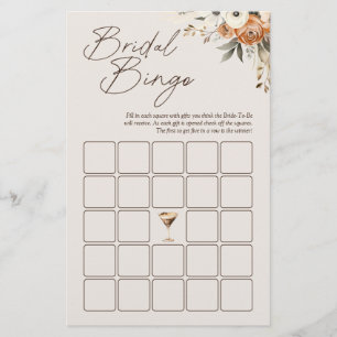 Liebe Brewing Espresso Martini Bridal Bingo Game