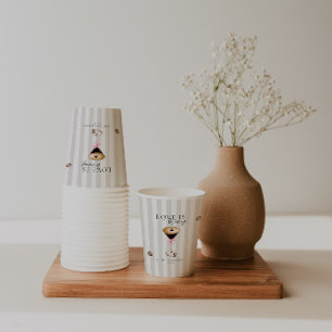 Liebe bricht   Espresso Martini Brautparty Pappbecher