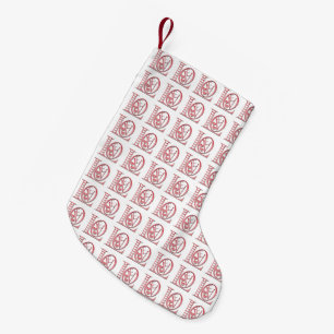 Liebe Briefe mit Herz von Shirley Taylor Kleiner Weihnachtsstrumpf