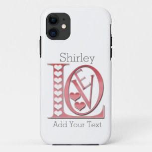 Liebe Briefe mit Herzen von Shirley Taylor Case-Mate iPhone Hülle
