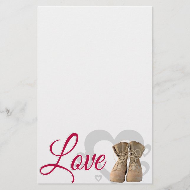 Liebe Briefpapier (Vorderseite)