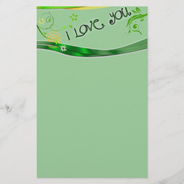 Liebe Briefpapier (Vorderseite)