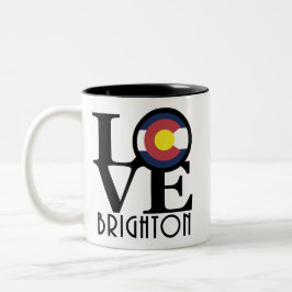 LIEBE Brighton, Colorado 11oz Zweifarbige Tasse