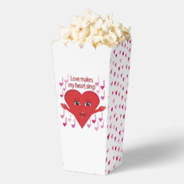 "Liebe bringt mir das Herz zum singen!" Gesangsher Geschenkschachtel