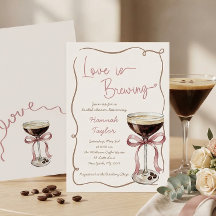Liebe brodelt Espresso Martini Junggesellinnenabsc