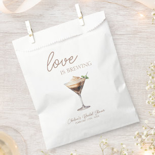 Liebe brodelt Espresso Martini Junggesellinnenabsc Geschenktütchen