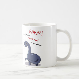 Liebe Brontosaurus rawr Durchschnitte I Sie:) Kaffeetasse