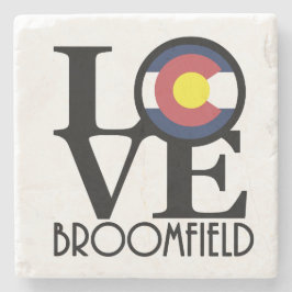 LIEBE Broomfield Colorado Steinuntersetzer