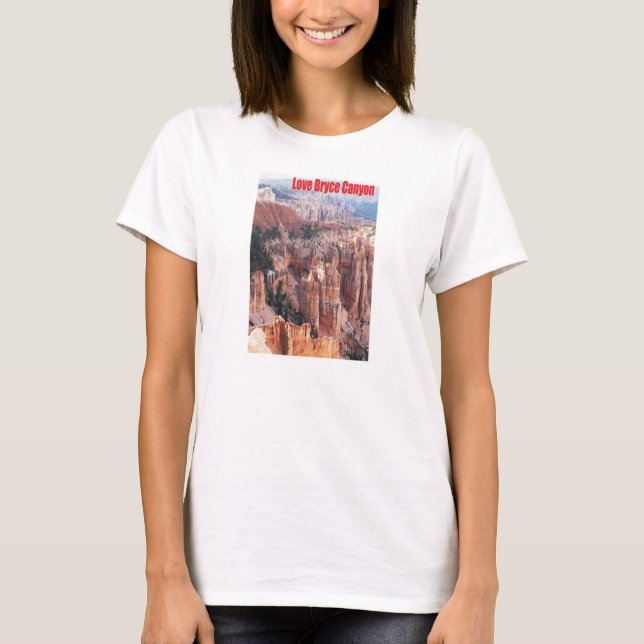 Liebe Bryce Schlucht T-Shirt (Vorderseite)
