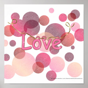 Liebe Bubbles Poster