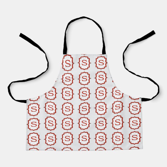 Liebe Buchstaben "S" Schürze (Vorderseite)