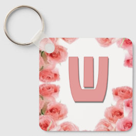 Liebe Buchstaben "W" Schlüsselanhänger