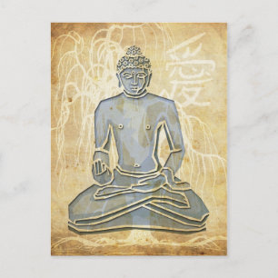 Liebe Buddha Postkarte